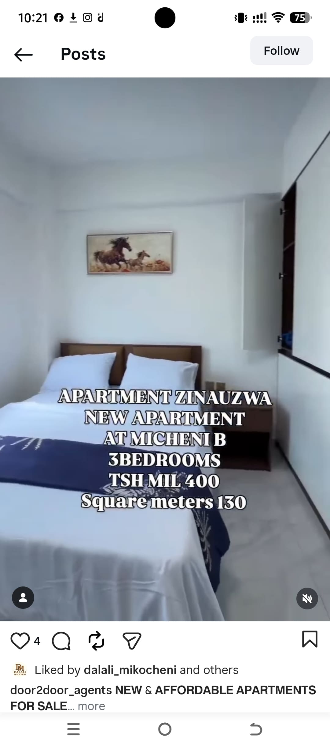 Property listing